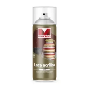 Laca acrílica en spray transparente brillante