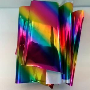 Papel foil multicolor 50 cm