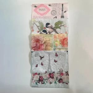 Pack 5 servilletas vintage