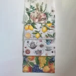 Pack 5 servilletas con diseño de cocina
