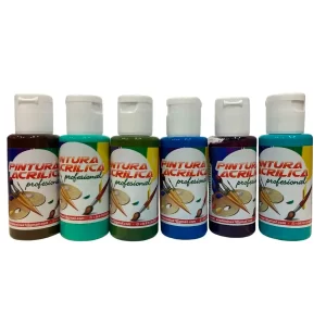 Pintura acrilica metalizada